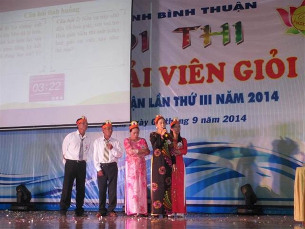 Hội thi Hòa giải viên giỏi 